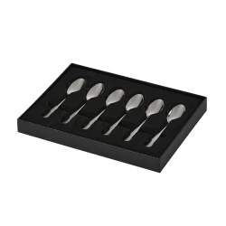 Набор чайных ложек Gipfel 8644, 6 шт, нержавеющая сталь, подарочная упаковка