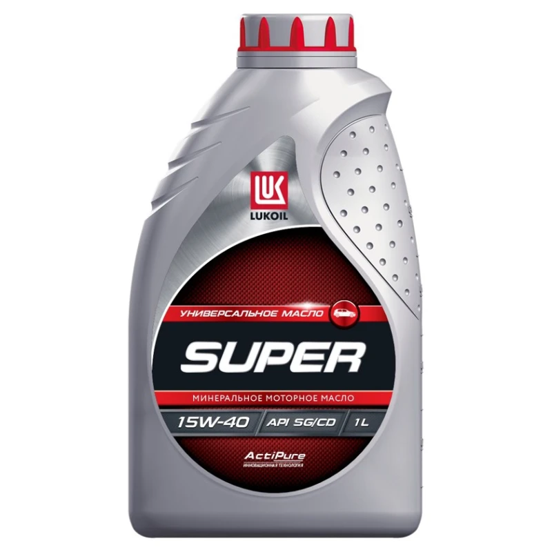 Моторное масло Lukoil Super 15W-40, 1 л Моторное масло Lukoil Super 15W-40, 1 л