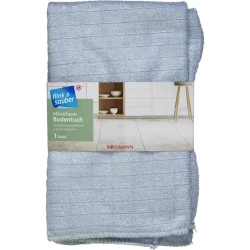 Салфетка для уборки для пола Flink & Sauber, 50x60 см, полиэстер, 1 шт, товар в ассортименте Салфетка для уборки для пола Flink & Sauber, 50x60 см, полиэстер, 1 шт, товар в ассортименте