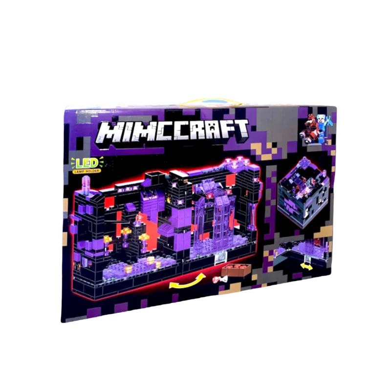 Konstruktor Minecraft LB610 Битва за черную крепость, 511 əd, 6+ yaş