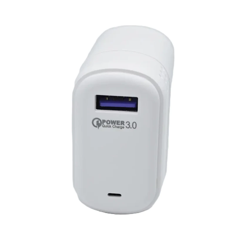 Сетевое зарядное устройство Ansty Q-036-T with Type-C 1USB 3.1A 18W White