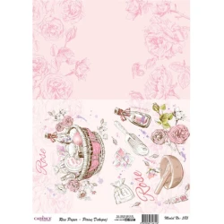 Рисовая бумага для декупажа Cadence - 585, А3, 29.7x42 см