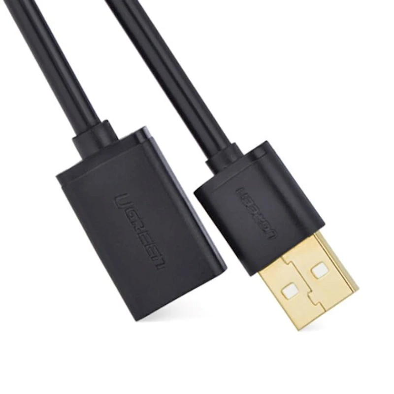 Удлинитель Ugreen US103 10317 USB 2.0 Male to USB 2.0 Female Cable Black, 3 м Удлинитель Ugreen US103 10317 USB 2.0 Male to USB 2.0 Female Cable Black, 3 м