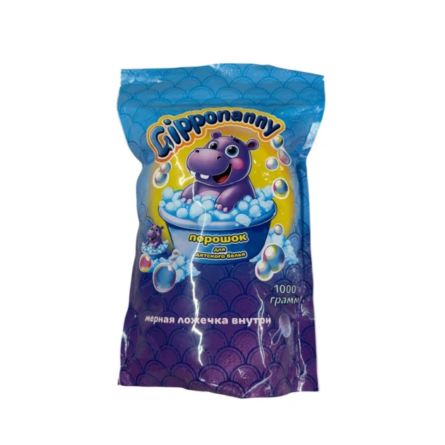 Стиральный порошок Gipponanny для детского белья, гипоаллергенный, 1000 г