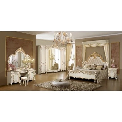 Спальный гарнитур Slonim mebel Afina Yod-42, бежевый Спальный гарнитур Slonim mebel Afina Yod-42, бежевый