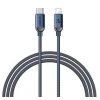 Kabel Recci RS09CL Type-C To Lightning, 1.2 m, Blue