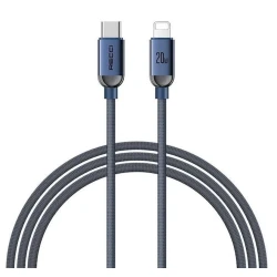Kabel Recci RS09CL Type-C To Lightning, 1.2 m, Blue