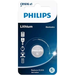 Батарейка Philips Lithium CR1616/00B Батарейка Philips Lithium CR1616/00B