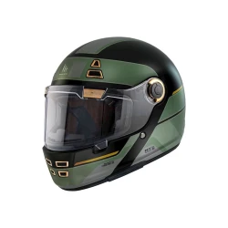 Мотошлем MT Helmets Jarama 68TH C1 Gloss Black/Green M