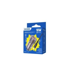 Автомобильное зарядное устройство Kakusiga KSC-1052 Grey Автомобильное зарядное устройство Kakusiga KSC-1052 Grey