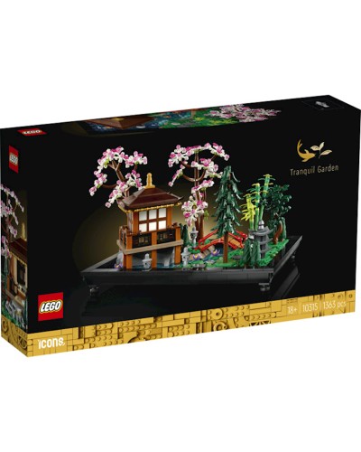Konstruktor LEGO Icons Tranquil Garden 10315, 18+ yaş, 1363 element