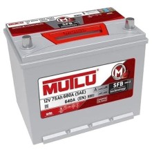 Avtomobil akkumulyatoru Mutlu 12V 75AH D26.75.064.C