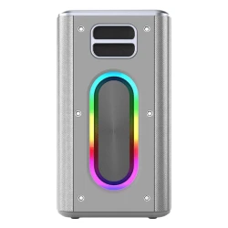 Portativ dinamik HiFuture MusicBox Dual Wireless Microphones Silver