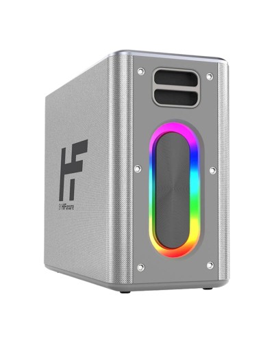Portativ dinamik HiFuture MusicBox Dual Wireless Microphones Silver