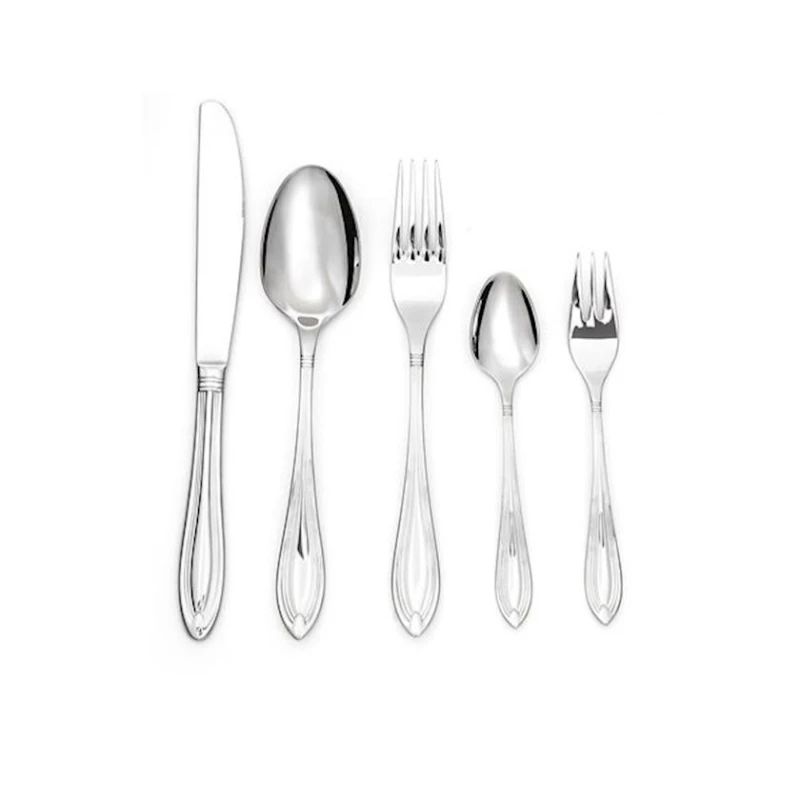 Ложка чайная Hom-me Royal White 200000000001849, 14.9 см, нержавеющая сталь, Серебристый