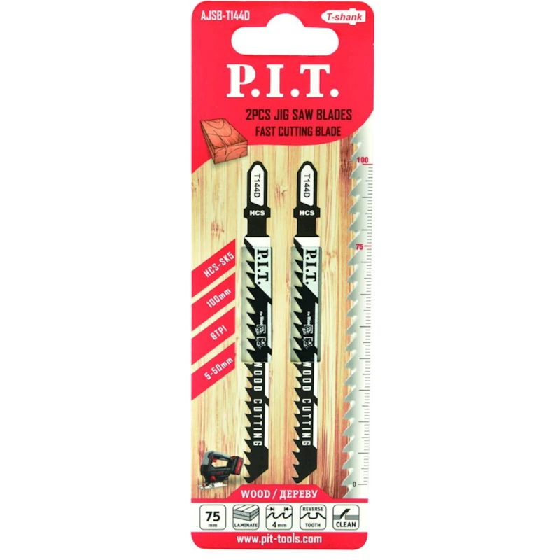 Набор пильных полотен P.I.T. AJSB-T144D Набор пильных полотен P.I.T. AJSB-T144D