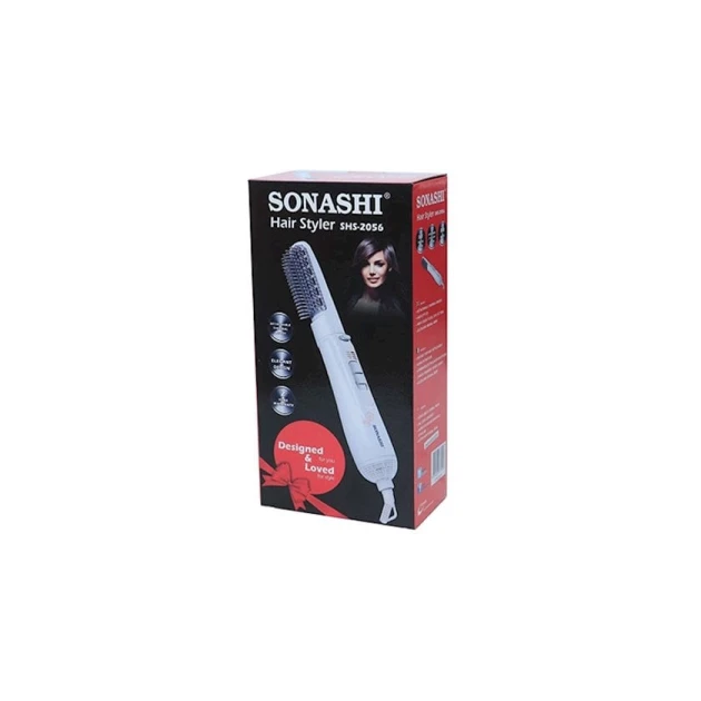 Фен-щетка Sonashi SHS-2056 Black/Blue