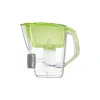 Фильтр-кувшин Барьер для очищения воды, XL, 4.2 л + кассета, зеленый/прозрачный