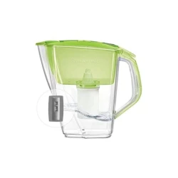 Фильтр-кувшин Барьер для очищения воды, XL, 4.2 л + кассета, зеленый/прозрачный