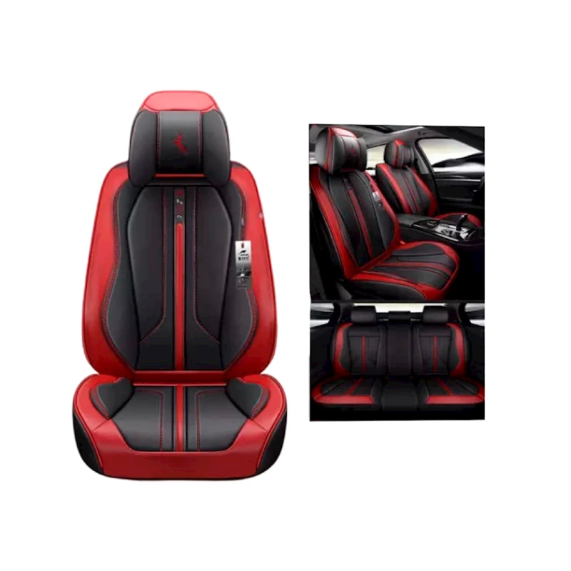 Чехол на сидения Deluxe Boss Ferrari Series Black/Red Чехол на сидения Deluxe Boss Ferrari Series Black/Red