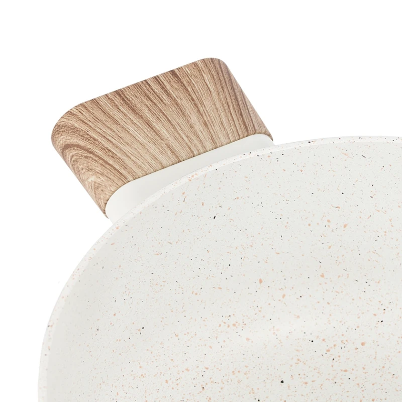 Кастрюля Werner Organic Beige, 22 см, 3.8 л, алюминий, бежевая