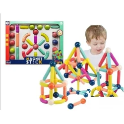 Магнитный конструктор stoys_HD379A, 46 предметов Магнитный конструктор stoys_HD379A, 46 предметов
