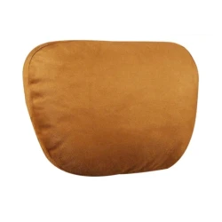 Подушка-подголовник 1217, замша, коричневая