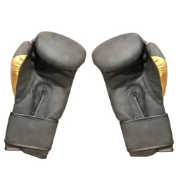 12 унций черные боксерские перчатки