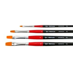 Кисть плоская Rosa Studio 102, синтетика, № 20 Кисть плоская Rosa Studio 102, синтетика, № 20