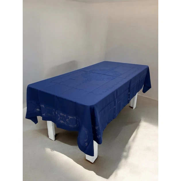 Süfrə Narlı NRl-00648, teflon, göy, 110х160 sm