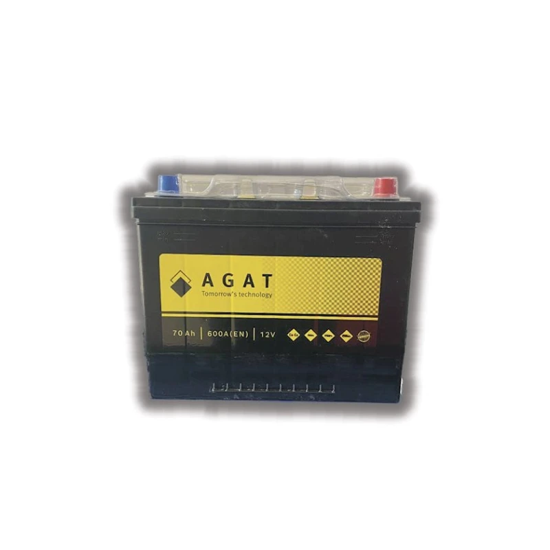 Автомобильный аккумулятор Agat AB-070AR, 70 Ah, 600 А