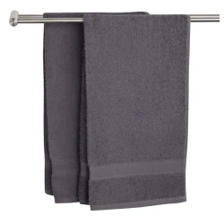 Полотенце для рук JYSK Uppsala, 50x90 см, хлопок, серый