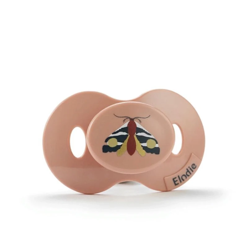 Пустышка Elodie Pacifier Midnight fly, ортодонтический, от 3-х месяцев, силикон, бежевый
