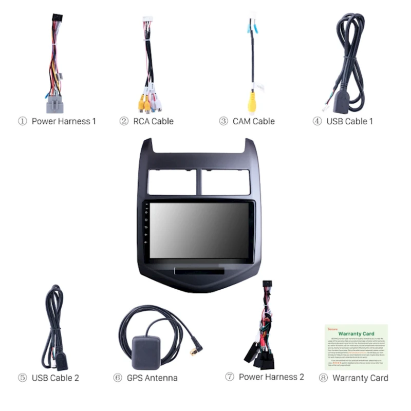 Avtomobil monitoru Still Coll AVTO085221 Chevrolet Aveo 2010-2013