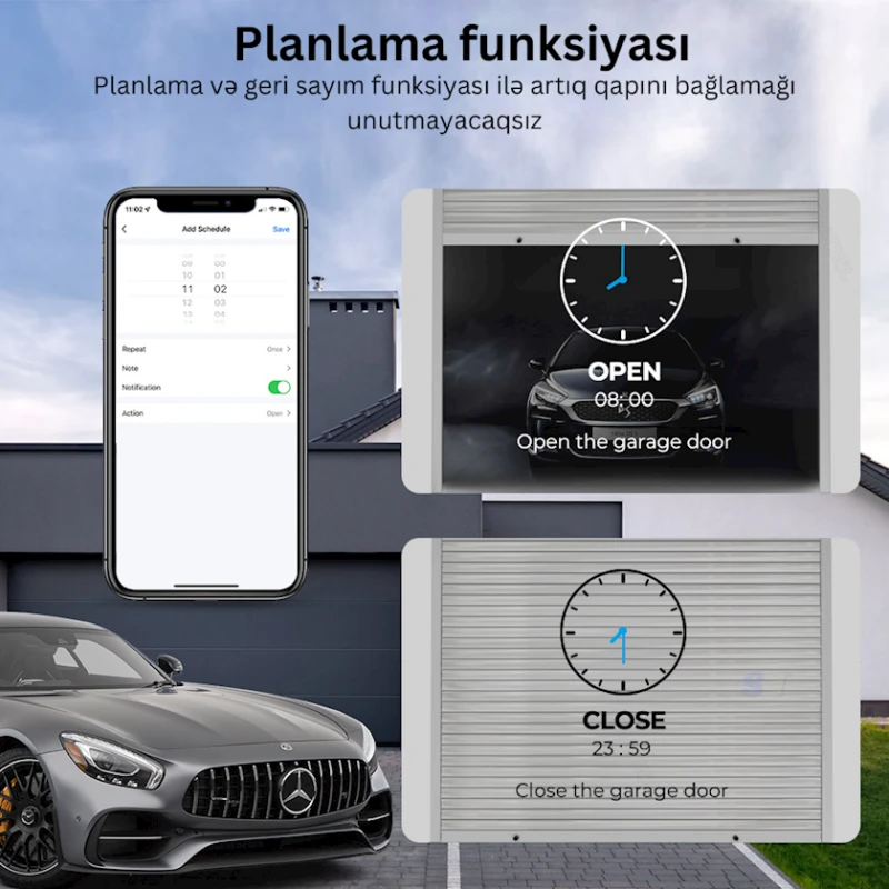 Датчик открытия дверей и ворот Tuya Wi-Fi + Bluetooth Датчик открытия дверей и ворот Tuya Wi-Fi + Bluetooth