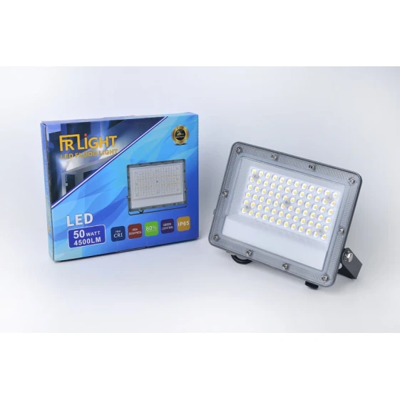 Светодиодный прожектор FRLight 50 Вт, 4500 Лм, 6500 К, IP65 Светодиодный прожектор FRLight 50 Вт, 4500 Лм, 6500 К, IP65
