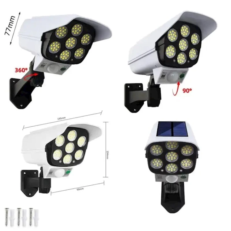 Уличный светильник Solar Sensor Light 77SMD LED Ama_TV_100 Уличный светильник Solar Sensor Light 77SMD LED Ama_TV_100