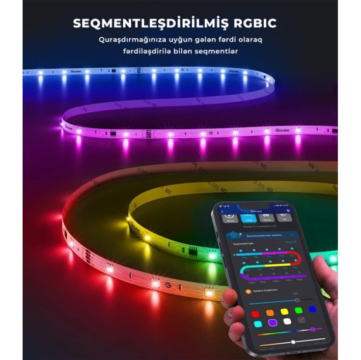 LED лента Govee RGBIC 10м