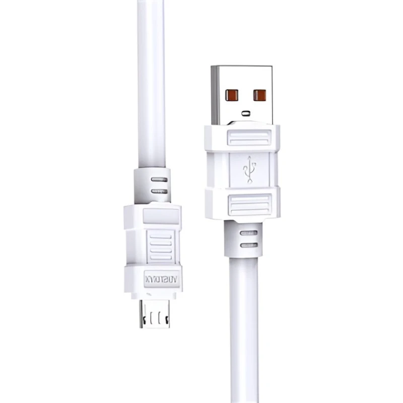 Кабель USB Kakusiga KSC-806 USB to Micro USB, Белый