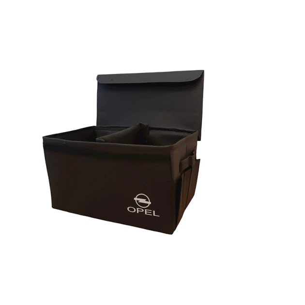 Автомобильный cумка-органайзер Opel, 50x32x33 см, черный Автомобильный cумка-органайзер Opel, 50x32x33 см, черный