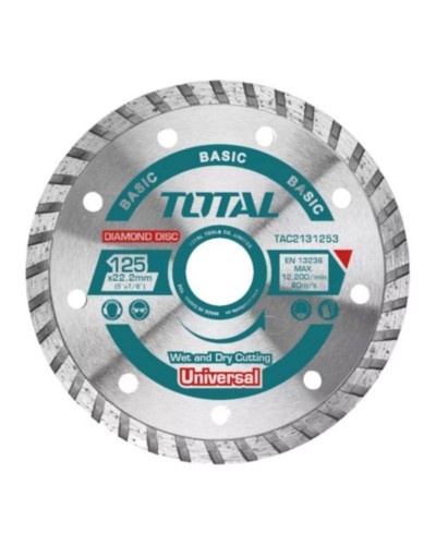 Almaz diski Total TAC 2131253, 125 mm