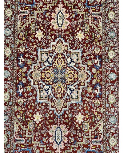 Xalça Natural Halı Nth_İYN01R, ipək/yun, 150x80 sm, rəngbərəng