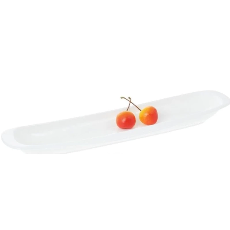 Блюдо закусочное Wilmax WL-992644 прямоугольное, 33 см, фарфор, белый