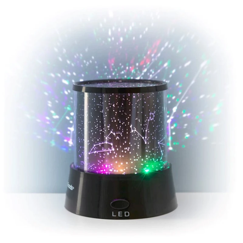 Детский ночник InnovaGoods V0103320, черный