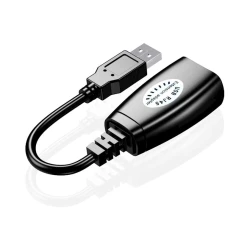 Переходник USB to RJ-45 Black