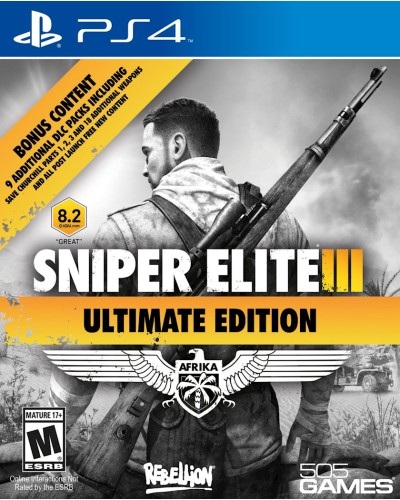 Oyun Sniper Elite III Ultimate Edition PS4