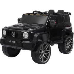 Uşaq elektrik avtomobili Sundays Gelandewagen LS2266, qara