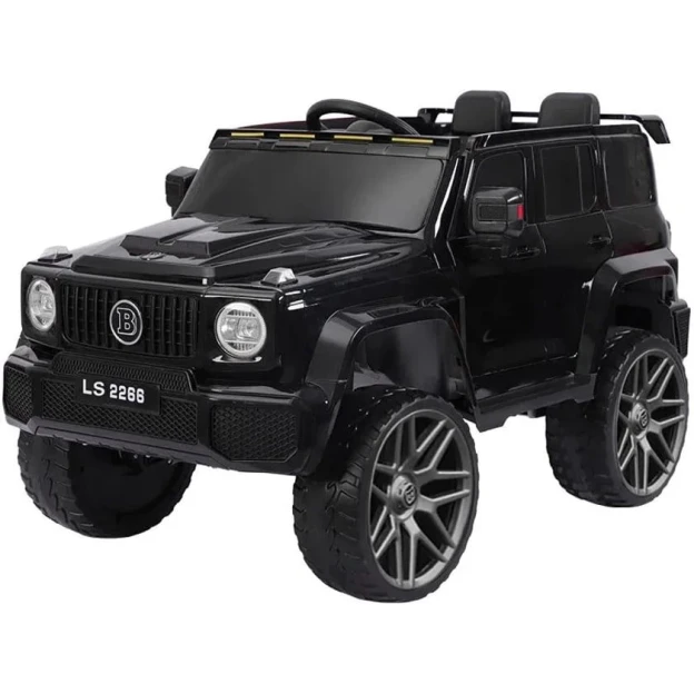 Uşaq elektrik avtomobili Sundays Gelandewagen LS2266, qara Uşaq elektrik avtomobili Sundays Gelandewagen LS2266, qara