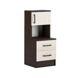 Tumba 35x36.3x83 sm, LDSP, Ağ/Qəhvəyi Tumba 35x36.3x83 sm, LDSP, Ağ/Qəhvəyi