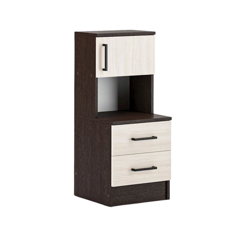 Tumba 35x36.3x83 sm, LDSP, Ağ/Qəhvəyi Tumba 35x36.3x83 sm, LDSP, Ağ/Qəhvəyi